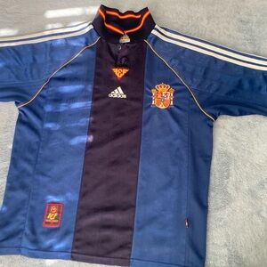 Vintage 90s Spanish National Soccer Jersey